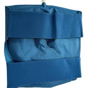 New NWT DJO Global AIRCAST Large Knee Cuff Only. Blue, Cold Therapy